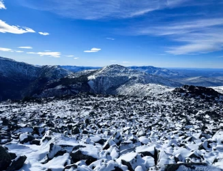 Hiking Mt Adams and Mt Madison in December and January