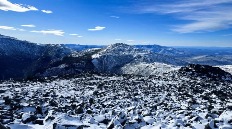 Hiking Mt Adams and Mt Madison in December and January